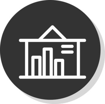 Graphical Representation Vector Icon Design