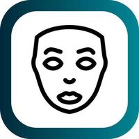 Facial Plastic Surgery Vector Icon Design