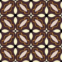 Retro kaleidoscope pattern in the style of the 70s and 60s. Geometric pattern photo