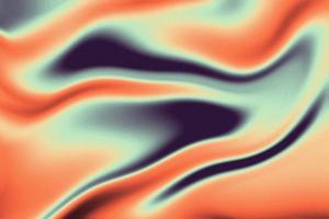 Fire Liquid Iridescent Background. Iridescent chrome wavy gradient abstract background, holographic fire texture, liquid surface, ripples, reflection photo