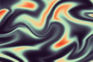 Fire Liquid Iridescent Background. Iridescent chrome wavy gradient abstract background, holographic fire texture, liquid surface, ripples, reflection photo