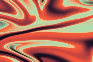Fire Liquid Iridescent Background. Iridescent chrome wavy gradient abstract background, holographic fire texture, liquid surface, ripples, reflection photo