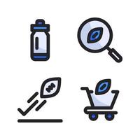 American Football icons set. Bottle, search, shoot, buy . Perfect for website mobile app, app icons, presentation, illustration and any other projects vector