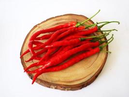 Curly Chili is one type of many types of chili photo