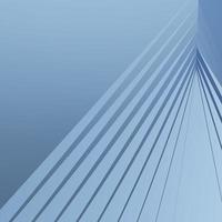 Triangle abstract background. Blue background, 3d rendering. photo