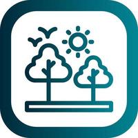 Forest Vector Icon Design