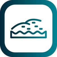 Shore Landscape Vector Icon Design