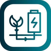 Green Energy Vector Icon Design