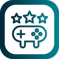 Game Ranking Vector Icon Design