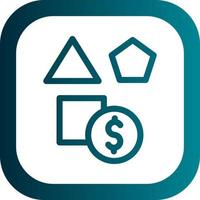 Game Money Vector Icon Design