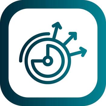 Detection of Regularities Vector Icon Design