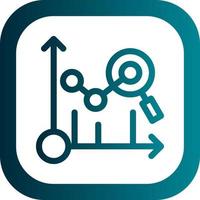 Predictive Analytics Vector Icon Design