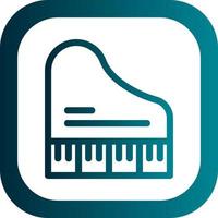 Piano Vector Icon Design