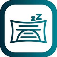 Baby Pillow Vector Icon Design