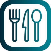 Spoon Vector Icon Design