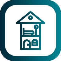 Dolls House Vector Icon Design