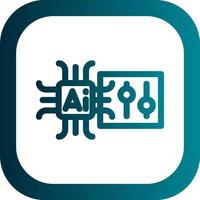 Intelligent Control Vector Icon Design