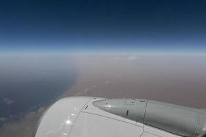 arabic desert aerial view photo