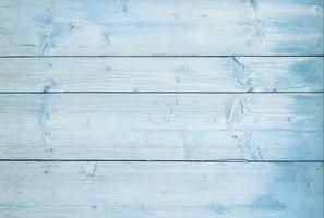 wooden horizontal boards painted blue. blue wooden background photo