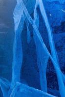 ice blocks wall photo