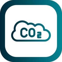 diseño de icono de vector de co2