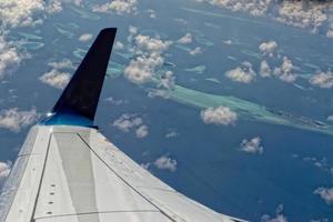 maldivas vista aérea paisaje foto