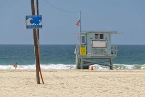 los angeles Venecia playa tsunami firmar foto