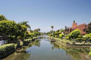 los angeles venice canals photo