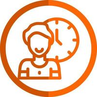 Time Management Vector Icon Design