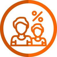 Interpersonal Intelligence Vector Icon Design