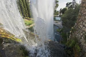 Ville d'este rome fountain games photo