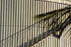 grain metallic silo photo