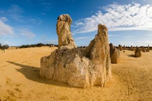 pinnacles park in west australia photo