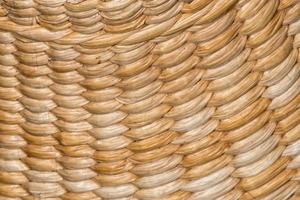 weaved straw pattern background photo