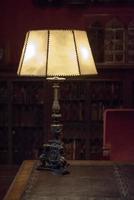 old lamp on a desk photo