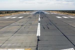 zona de aterrizaje y despegue del aeropuerto foto