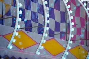 Fun Fair Carnival Luna Park moving lights background photo