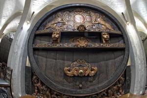 Wine Barrel in a cellar in Germany photo