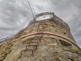 riomaggiore cinque terre pictoresque village castle photo