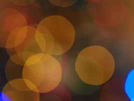 christmas tree lights blur background photo