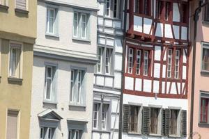 Saint Gallen Zurich Canton swiss historical houses photo