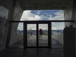 PLAN DE CORONES, ITALY - AUGUST 4 2020 - reinhold messner mountain museum photo