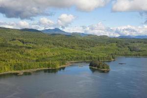 Alaska Prince of Wales island aerial view from floatplane photo