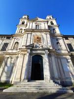 acquasanta cathedral holy water church Genoa, Italy photo