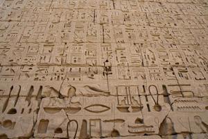 Egypt Hieroglyphics in valley of Kings photo