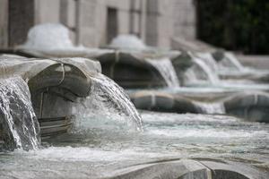 fresh water fountain detail close up view photo