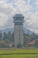 Manado international airport control tower photo