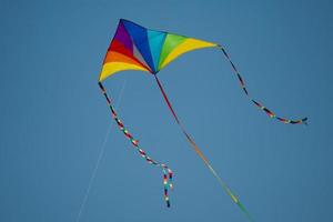 kite on the sky background photo