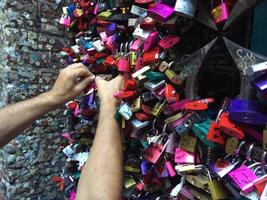 romeo and juliet house padlocks photo