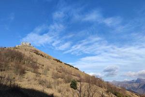 fortaleza de diamantes antigua fortificación en génova, italia foto